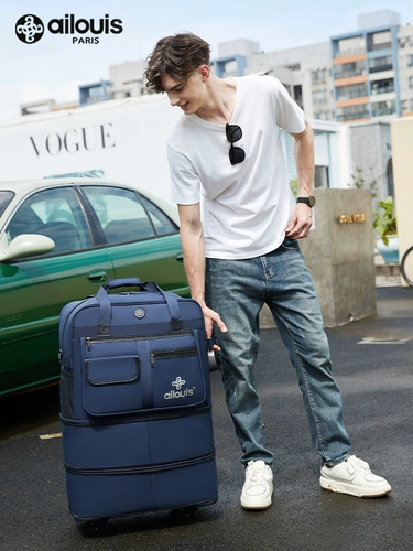 Вместительная и большая универсальная сумка для путешествий, складной чемодан для переезда