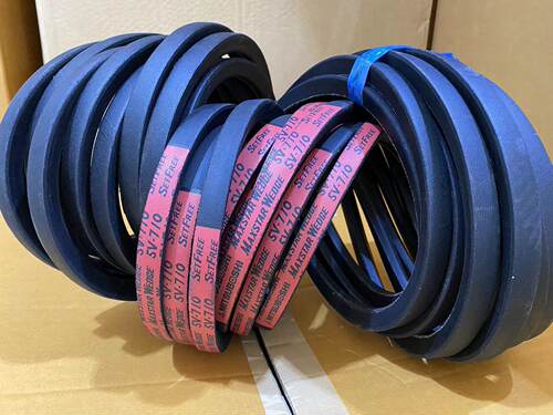 日本三星红标5V橡胶三角带防静电
