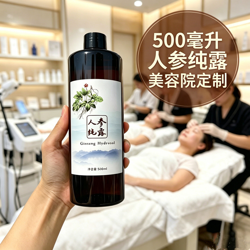 人参纯露美容院款大瓶 修庄人参露水抗皱组合