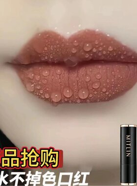春夏新款不掉色不沾杯唇釉素颜百搭不挑肤持久滋润保湿不拔干口红
