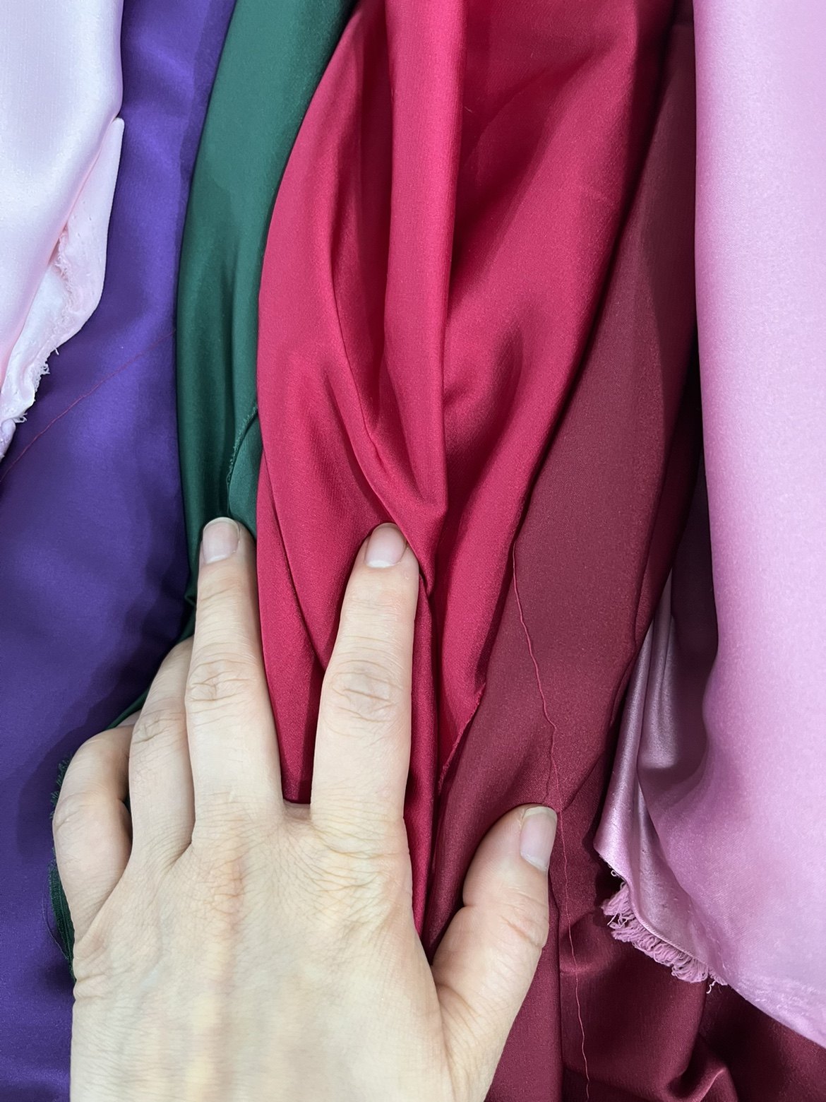 一米价 弹力里子布超柔雪纺缎布料面料里布旗袍包边布仿真丝缎,纺织面料/辅料/配套,面料/布类,淘宝优惠券,粉丝福利购,淘宝优惠卷