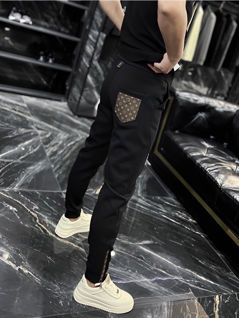 秋冬新款休闲裤男修身百搭舒适高弹小脚裤欧货潮牌时尚拉链哈伦裤,男装,休闲裤,淘宝优惠券,粉丝福利购,淘宝优惠卷