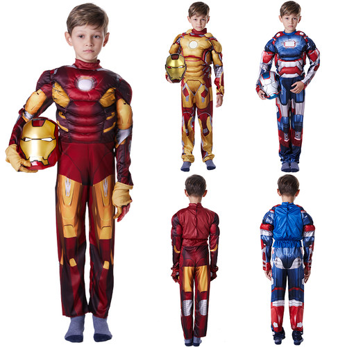 万圣节衣服钢铁侠儿童节