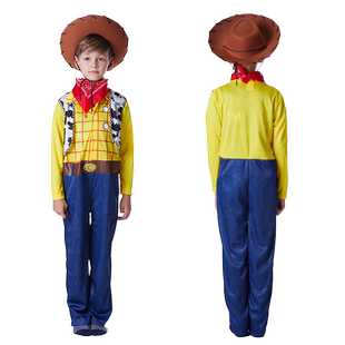 儿童节西部牛仔服装玩具总动员服装巴斯光年胡迪警长csoplay服装