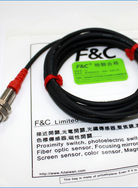 F&C嘉准传感器M8接近开关F3C-08KS01-N F3C-08ES01-N替FSC0801-N
