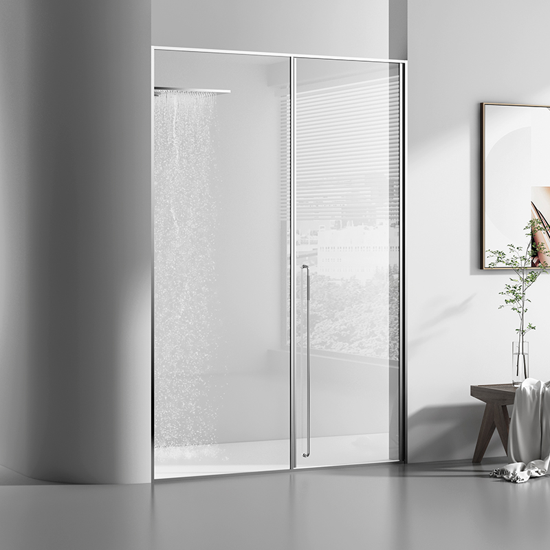 干湿分离沐浴房天地轴圣嘉红隔断