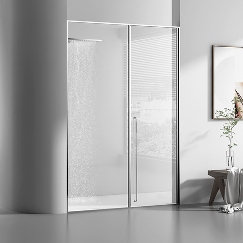 干湿分离沐浴房天地轴圣嘉红隔断