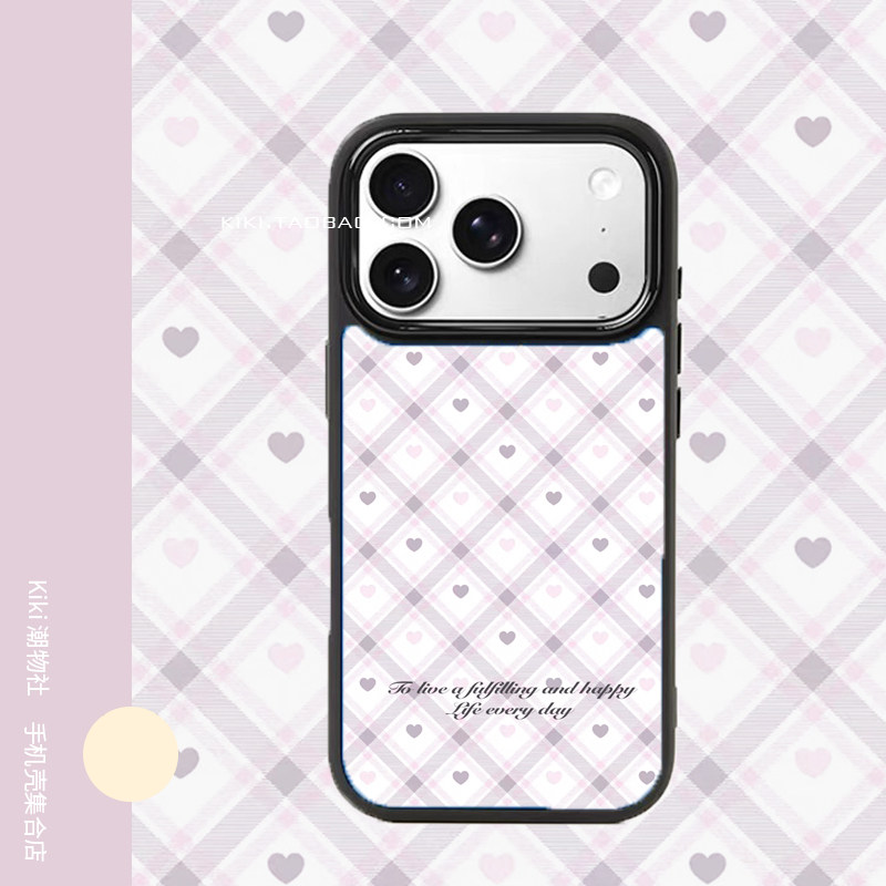 包相机键温柔灰粉爱心适用iphone18pro手机壳磁吸17神甲壳16双层14plus黑框15磨砂硬壳15创意13手机壳
