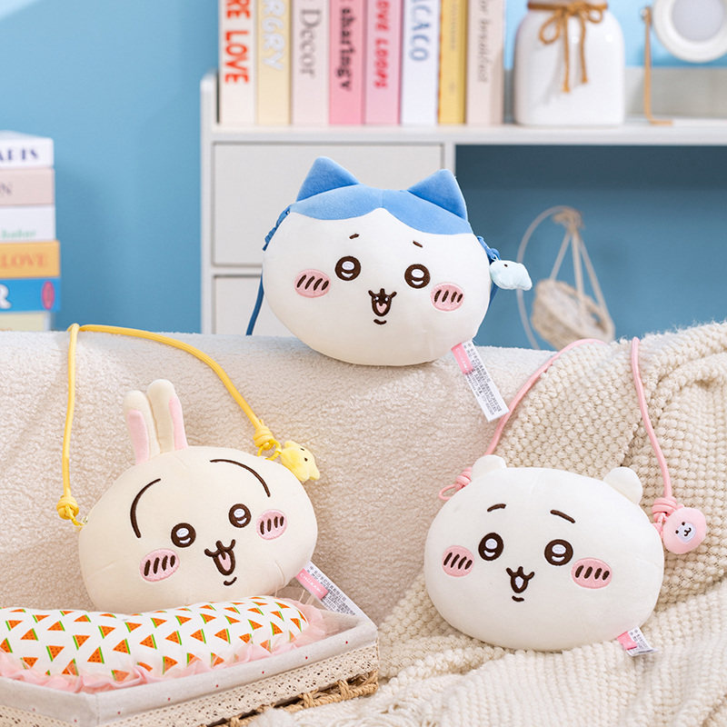 乌萨奇吉伊卡哇哈奇喵斜挎包儿童毛绒斜挎包少女风可爱零钱包,模玩/动漫/周边/娃圈三坑/桌游,娃包,淘宝优惠券,粉丝福利购,淘宝优惠卷