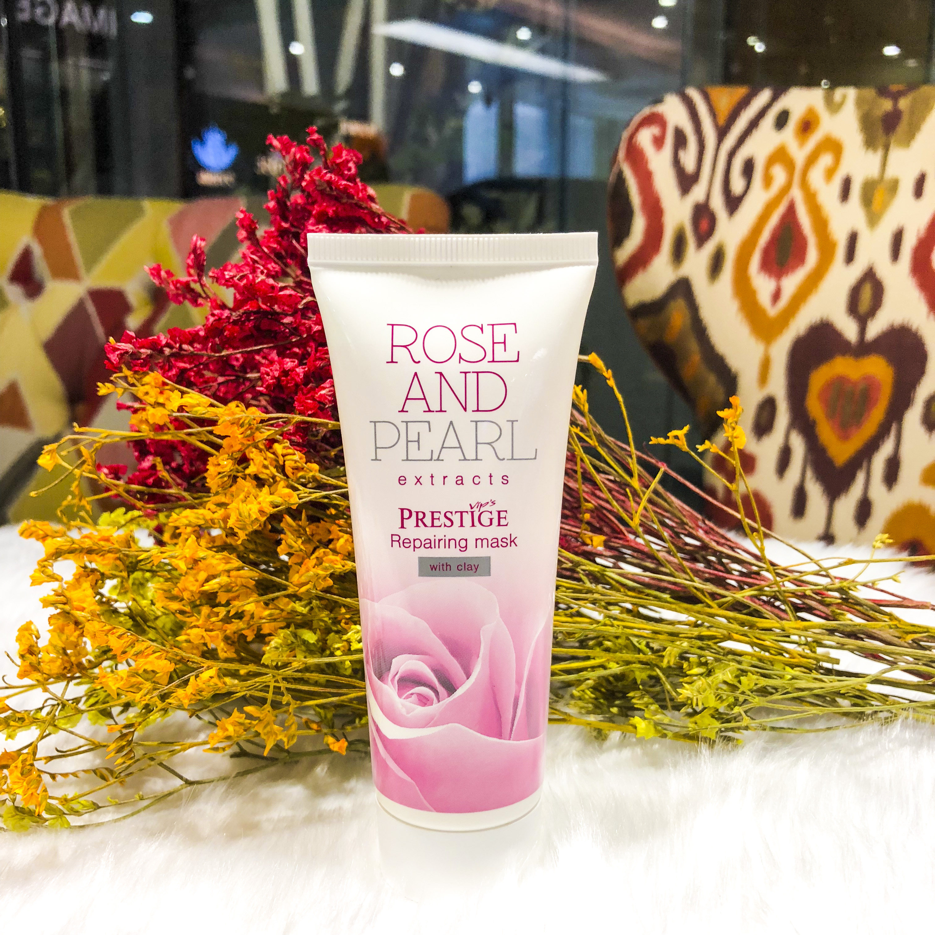 prestige面膜泥男女玻尿酸玫瑰油珍珠胶原蛋白氨基酸高岭土