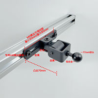 30 aluminum profile display stand, vesa workstation screen, 3040 simulated racing car assembly line industrial screen hanger thumbnail 6