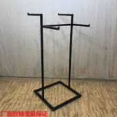 陈列架童装 服装 女装 双排高低中岛架男装 挂衣架铁艺 店展示架落地式