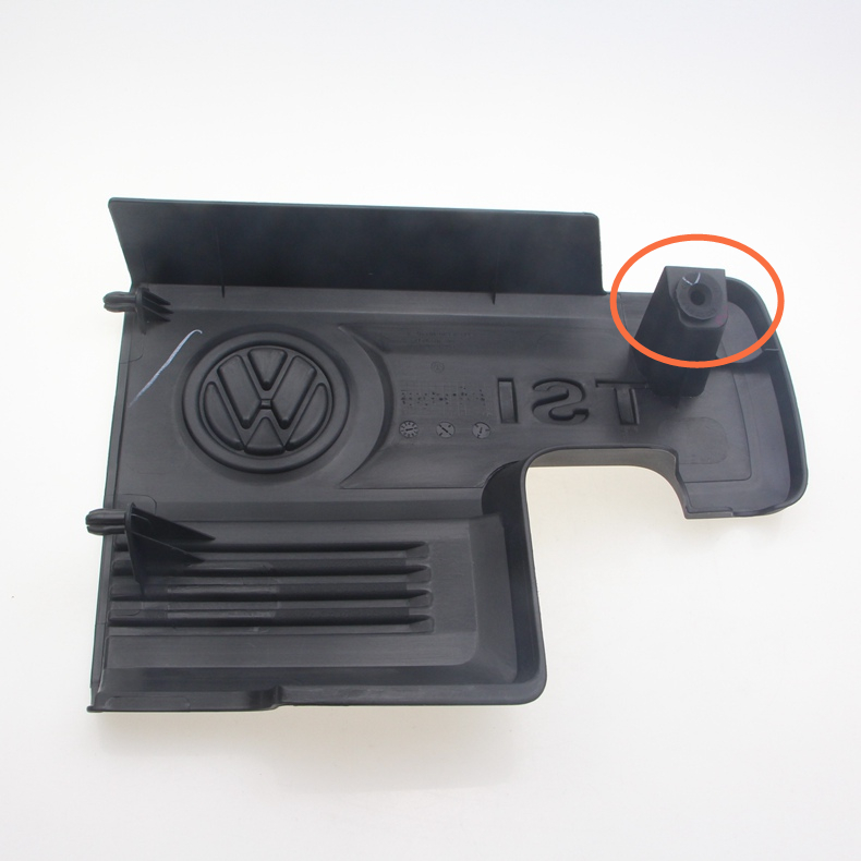 大众凌渡新速腾途观安L朗行新朗逸1.4T发动机上盖板胶垫胶墩橡胶