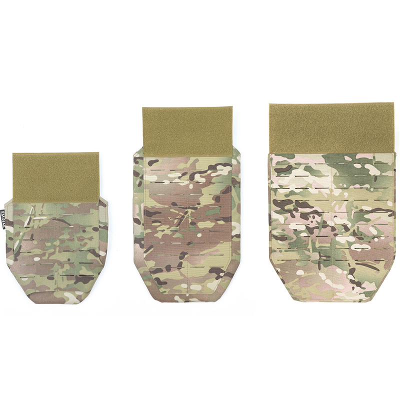 DMGear 战术背心护裆M/L/XL码防护MOLLE挡板副包CS迷彩收纳包护具