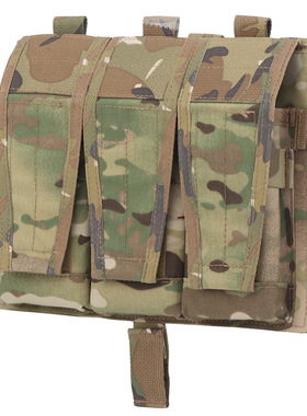 WST K19 AVS SPC JPC2.0战术背心翻盖式三联5.56MM前面板迷彩附包