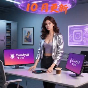 Comfyui整合包10月更新满血版支持50系及以下显卡高级一键整合包