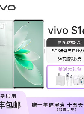 vivo S16  骁龙870 支持NFC 光学防抖相机 旗舰5G曲面屏智能手机