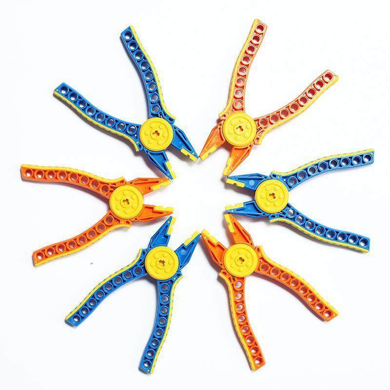 积木超级拆件器工具老虎钳拔销器十字轴插销拼装中国科技件起件器