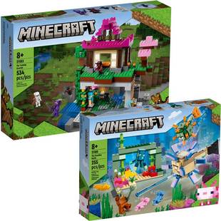 我的世界21183训练场游戏场景21180拼装中国守卫者大战积木礼物