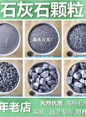 石灰石颗粒种花多肉实验教学园艺碳酸钙原石头石粉大理石块青石子