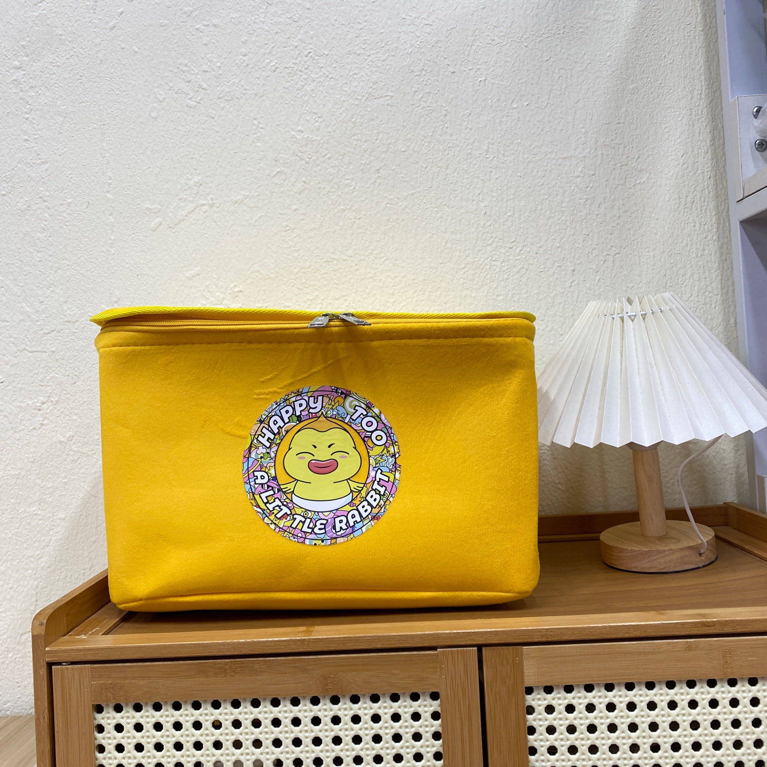 352520黄绒开心鸭拉链盖收纳袋二十升一只,女士内衣/男士内衣/家居服,短袜,淘宝优惠券,粉丝福利购,淘宝优惠卷