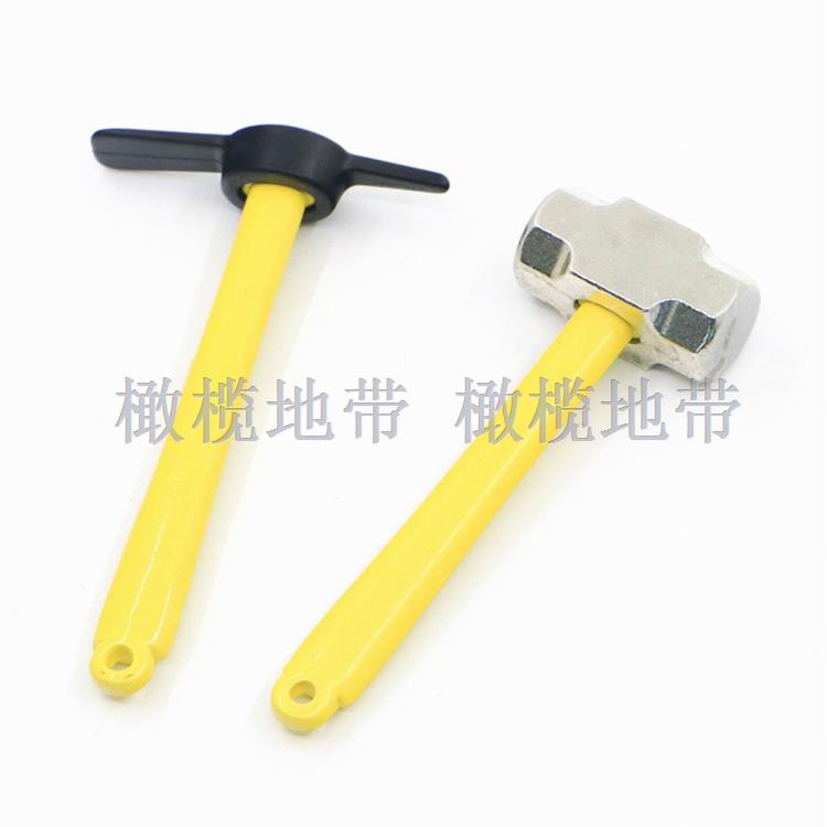 攀爬车 DIY改装装饰品心情件 金属仿真铁锤 铁锹 TRX4 SCX10 D90