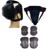 护后脑擒拿格斗散打护具擒敌术护脑护挡膝肘消防训练护头搏击套装