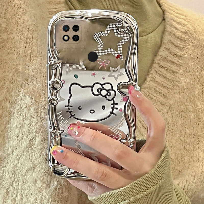 银色电镀爱心星星凯蒂猫手链适用小米红米note11手机壳11pro+可爱11t卡通10por十10a硅胶9软壳带手拎链条5g女高性价比高么？