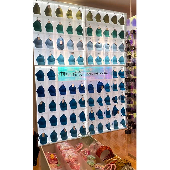 帽子展示柜亚克力鞋包展示架陈列架摆件饰品置物收纳架服装柜定制