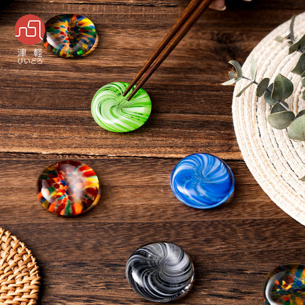 aderia日本进口筷子架托多功能家用高档新款创意手作日式筷子托搁