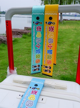 夏令营研学幼儿园出行团队飘带