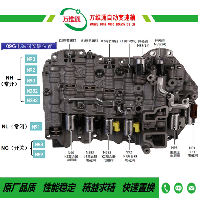 适用于大众捷达波箱油路板迈腾波罗速腾09g爱信6速自动变速箱阀体