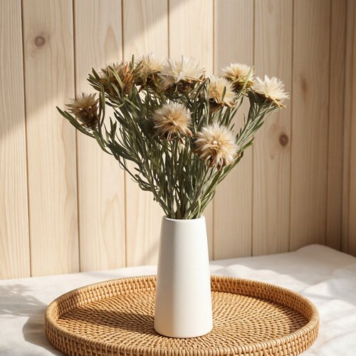 干花进口高档花束花瓶摆设道具