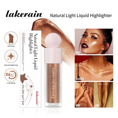 4 Colors Liquid Highlighter Brighten Skin Tone Highlighter L