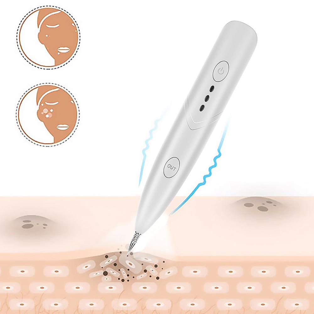 Skin Tag Remover Electric Plasma Pen Pore Cleaner Mole Wart-封面