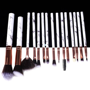 Marble Makeup Brushes Tool Make Up Brush Set Kit Powder Smal