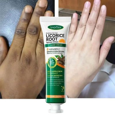 Fast Whitening Hand Cream Dark Knuckles Brighten Moisturizin
