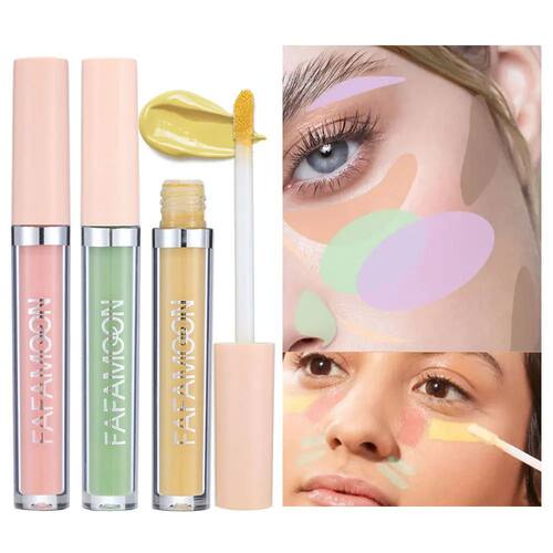 Blue Purple Green Liquid Concealer Lasting Moisturizing Wate