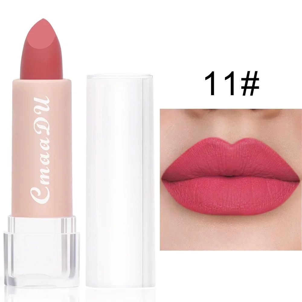 15 Colors Lipstick Waterproof Long Lasting Matte Velvet  Men