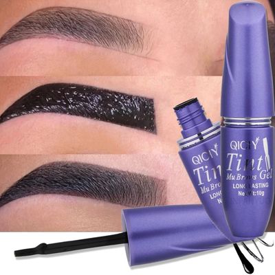 Semi-Permanent Peel Off Eyebrow Dye Cream Waterproof Sweatpr