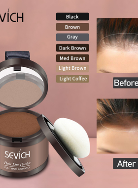 Sevich Hair Fluffy Powder Instantly Black Blonde Root Cover