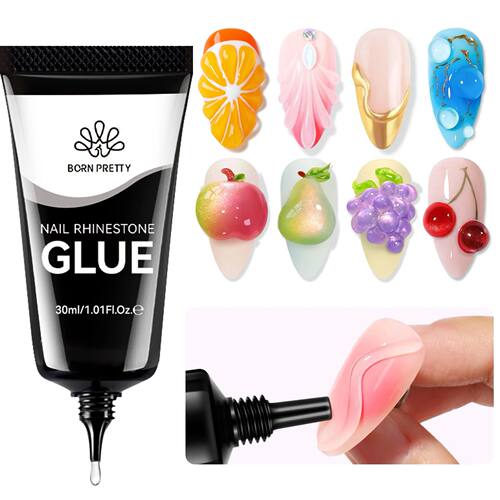 Nail Rhinestone Gel 3D Shaping Carving Flower Manicure 30g S