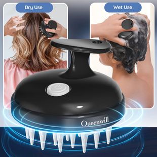 Scalp Massager Hair Growth Scalp Scrubber with Soft Silicone