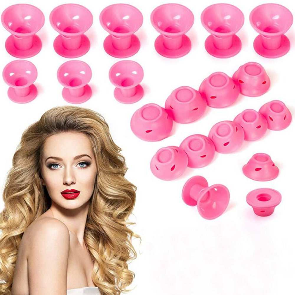 10pcs Magic Hair Curler Heatless Hair Rollers Curlers Soft S