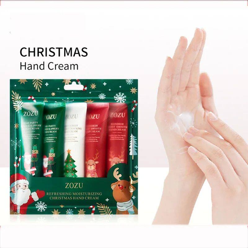 5Pcs Set Fragrance Hand Cream Smooth Refreshing Long-lasting