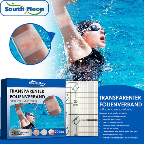 Nursing Waterproof Adhesive Bandage Fixed Elastic Bandage Wo