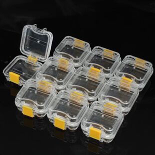 New10/50pcs Plastic denture Tooth Box with Film High Quality