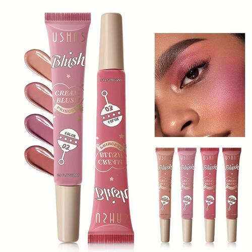 4 Color Long-lasting Liquid Blush Facial Contouring Lightwei