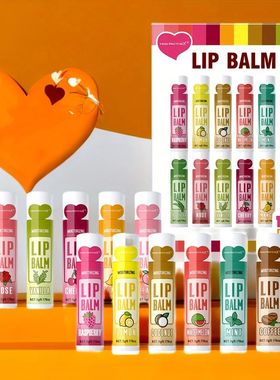 12 PCS/gift lip balm set 5g Deep Moisturizing and long-lasti
