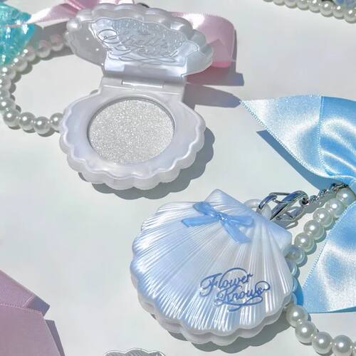 Flower Knows Shell Pearl Collection Highlighter Palette Shim